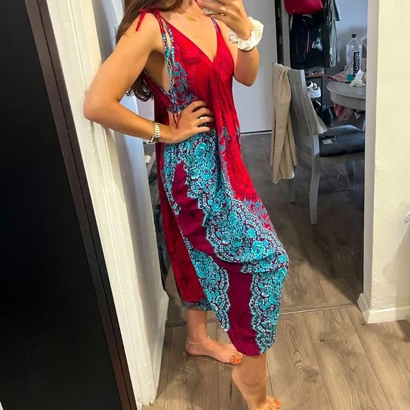 Boho mandala jumpsuit - Picture 6 of 8